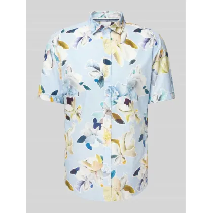 Zdjęcie Koszula casualowa o kroju regular fit z kwiatowym wzorem