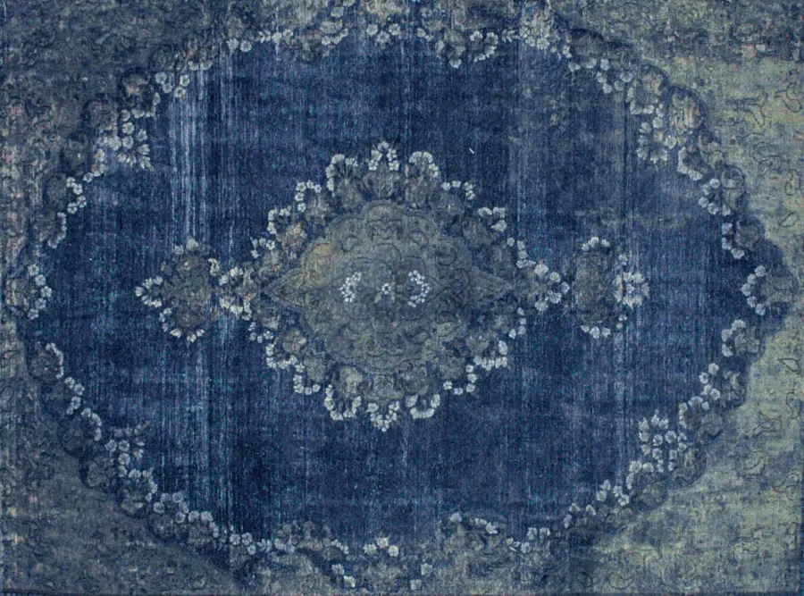obrazek 1 Dywan typu vintage w odcieniach niebieskiego - Sartori Rugs
