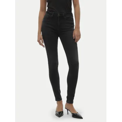 Zdjęcie Vero Moda Jeansy Flash 10298722 Czarny Skinny Fit