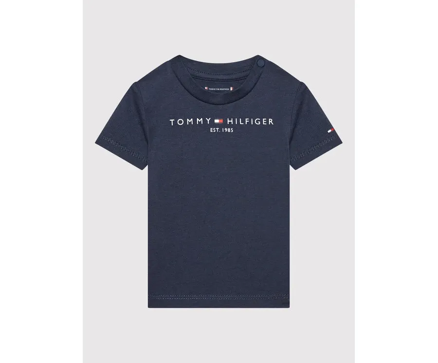 obrazek 1 Tommy Hilfiger T-Shirt Baby Essential KN0KN01487 Granatowy Regular Fit
