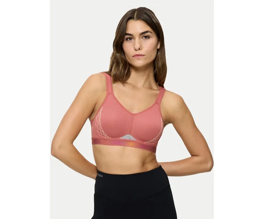 obrazek 1 Triumph Biustonosz sportowy Triaction Cardio Flow 10205923 Różowy