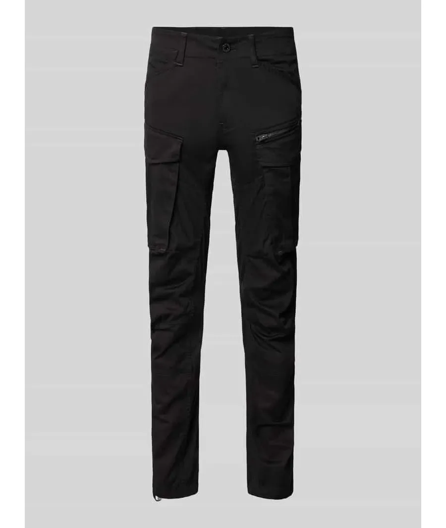 obrazek 1 Spodnie cargo o kroju regular tapered fit z dodatkiem streczu model ‘Rovic’
