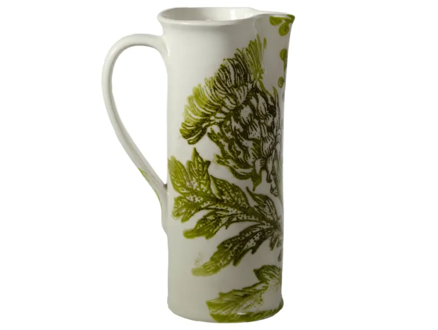 obrazek 1 Duży ceramiczny zielony dzbanek - Virginia Casa