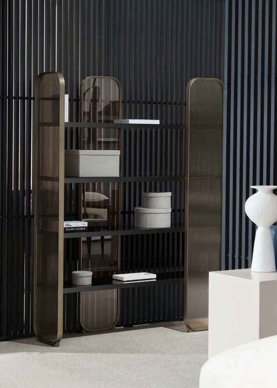 obrazek 17 Wyjątkowa biblioteczka w stylu modernistycznym do salonu lub gabinetu - prosto z Włoch