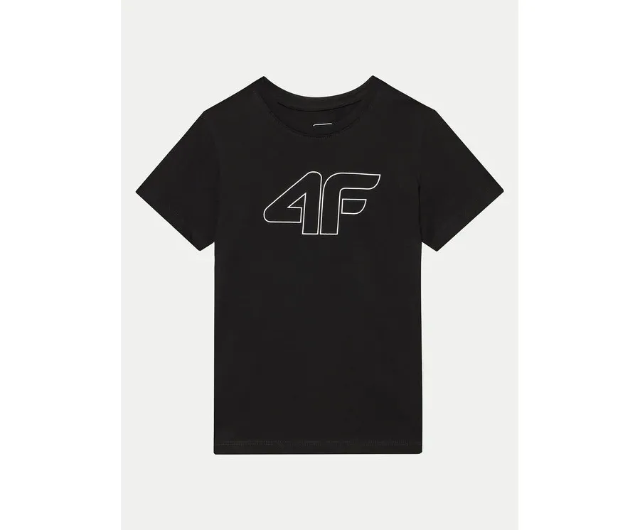 obrazek 1 4F T-Shirt 4FJWMM00TTSHF1803 Czarny Regular Fit