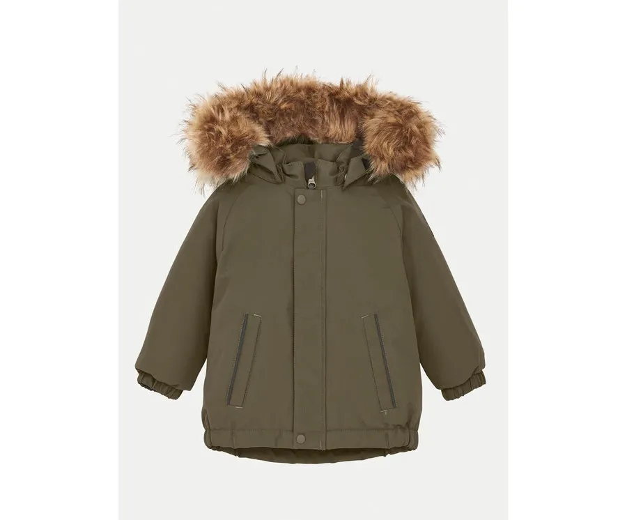 obrazek 1 Color Kids Parka 741607 Zielony Regular Fit