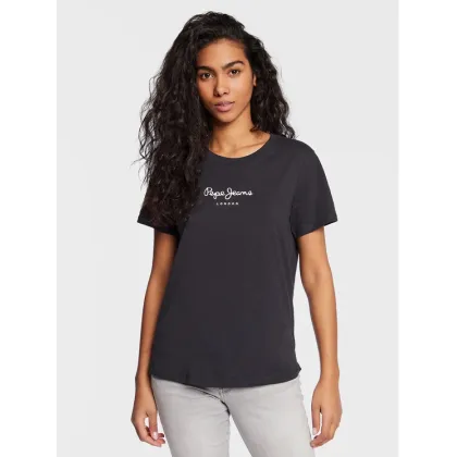 Zdjęcie Pepe Jeans T-Shirt Wendy PL505480 Czarny Regular Fit