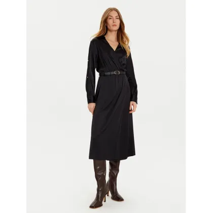 Zdjęcie Liu Jo Sukienka codzienna WF4048 T3764 Czarny Regular Fit