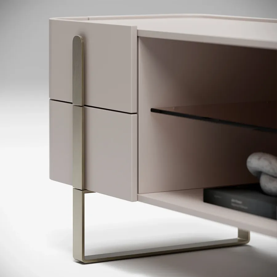 obrazek 18 Ekskluzywna włoska szafka RTV do salonu - w stylu modernistycznym