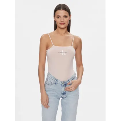 Zdjęcie Calvin Klein Jeans Body Monologo J20J223421 Różowy Slim Fit