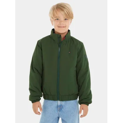 Zdjęcie Tommy Hilfiger Kurtka przejściowa Essential KB0KB08337 D Zielony Regular Fit