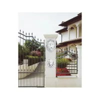 Zdjęcie Rzeźba ogrodowa na bramę – maska lwa - Italpark