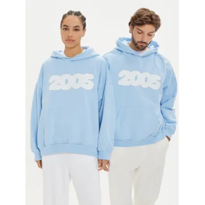 Zdjęcie 2005 Bluza Clouds Błękitny Oversize