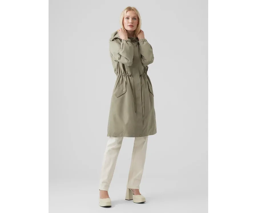 obrazek 1 Vero Moda Parka Pernille Alison 10282329 Zielony Regular Fit