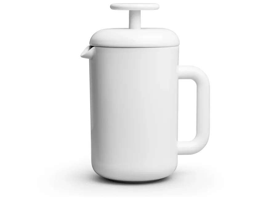 obrazek 1 Elegancki duży czajniczek z porcelany o nowoczesnym designie - Leander