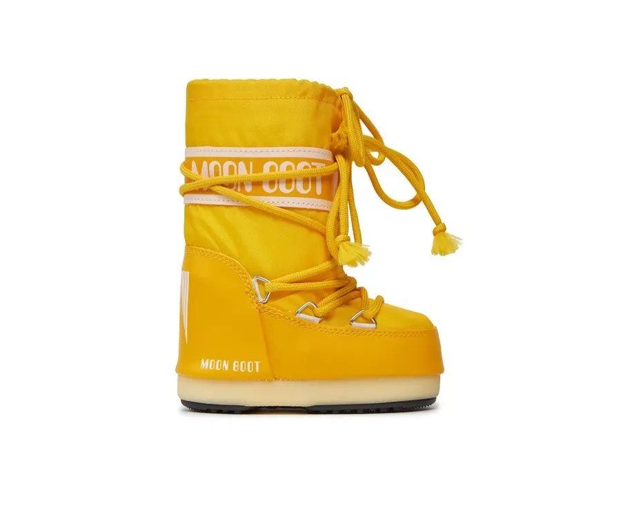 obrazek 1 Moon Boot Śniegowce Nylon 14004400084 M Żółty