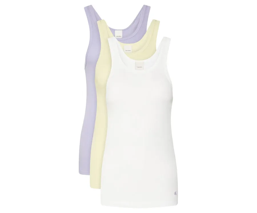 obrazek 1 Calvin Klein Underwear Komplet 3 topów LV00QS7493 Kolorowy Regular Fit