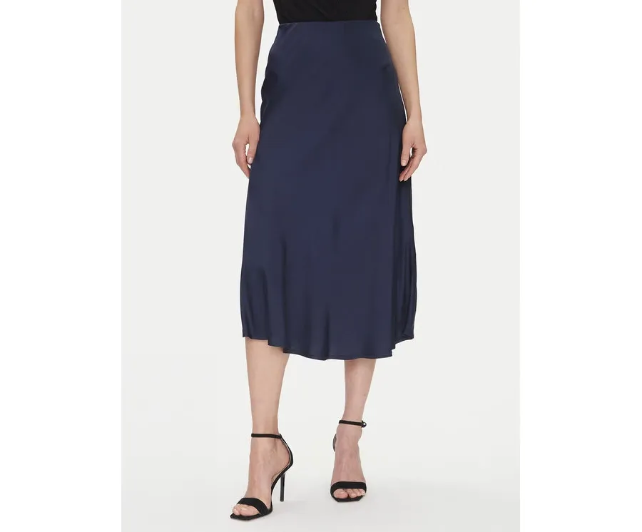 obrazek 1 Fracomina Spódnica midi FJ25SG2003W45101 Granatowy Regular Fit