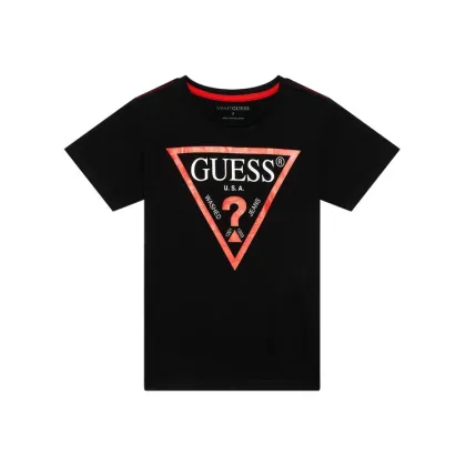 Zdjęcie Guess T-Shirt N73I55 K8HM0 Czarny Regular Fit