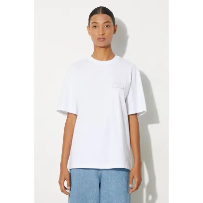 Zdjęcie Martine Rose t-shirt bawełniany Classic T-Shirt kolor biały z nadrukiem 603JE01000B