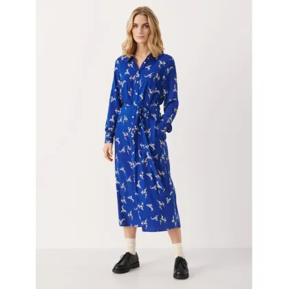 Zdjęcie Part Two Sukienka koszulowa Silane 30307513 Niebieski Relaxed Fit