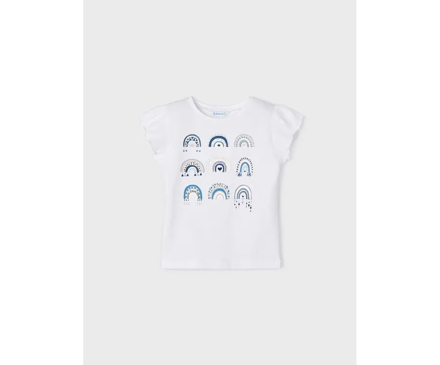 obrazek 1 Mayoral T-Shirt 3062 Biały