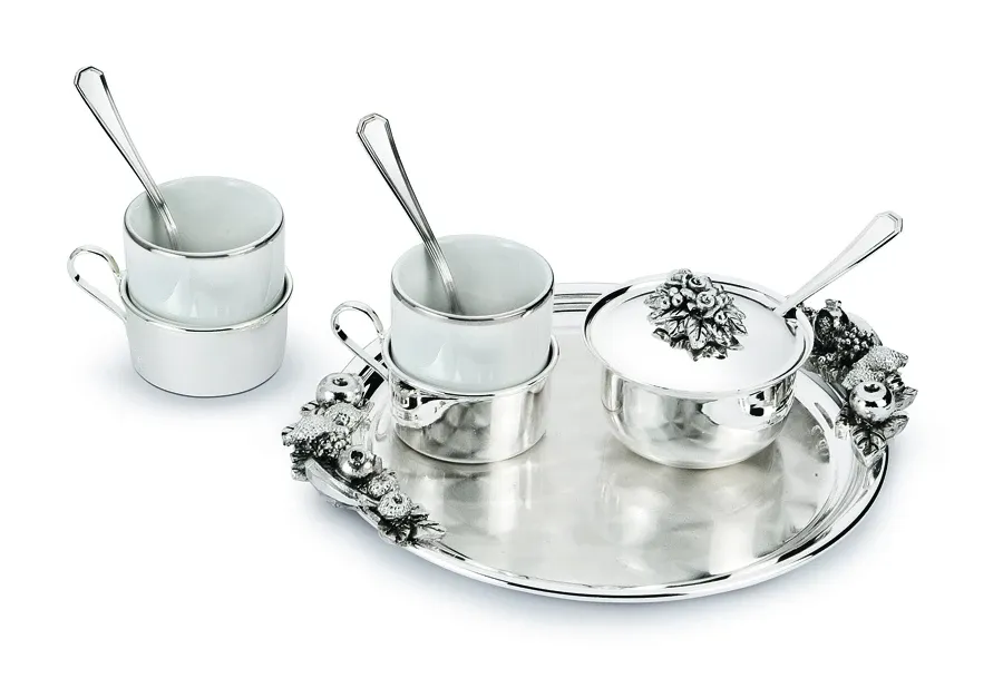 picture 1 Beautiful, silver coffee set