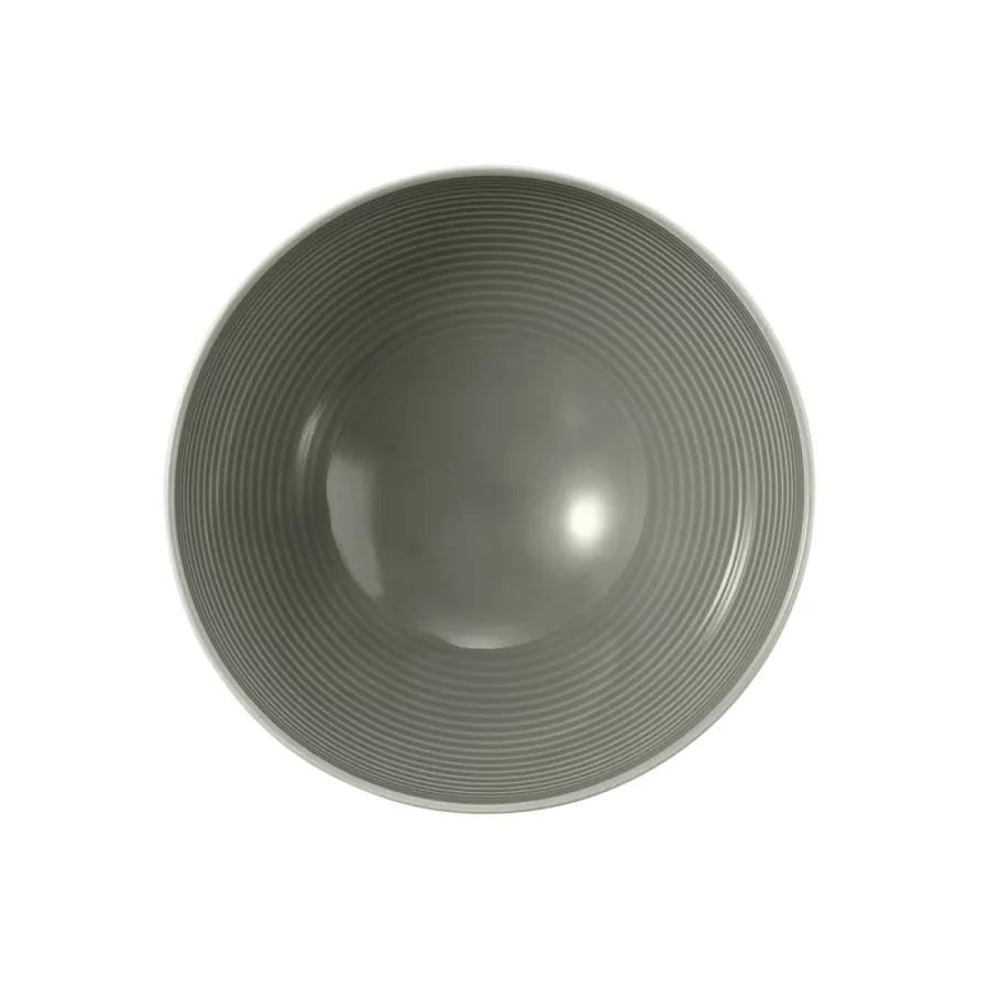 obrazek 3 Piękna porcelanowa okrągła miska 15,5 cm w kolorze szaro perłowym - Seltmann Weiden