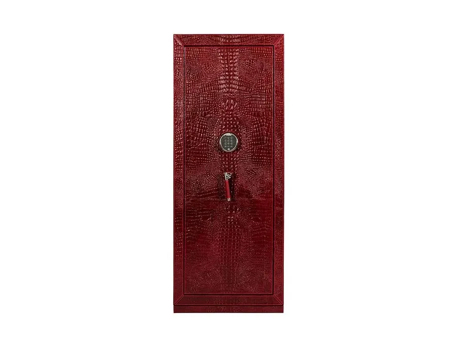 obrazek 2 Oryginalny sejf Churchill Red Croco z 12 rotomatami na zegarki