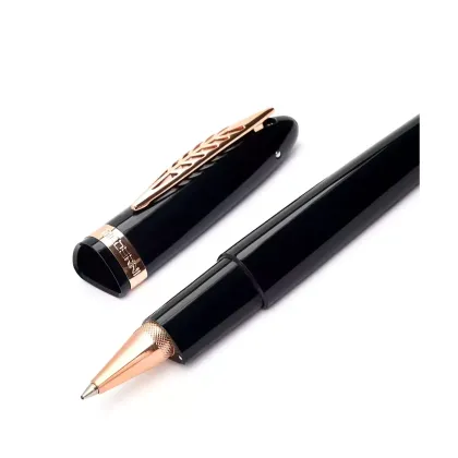 Zdjęcie Stylowe pióro kulkowe Tempi Moderni- Black Black