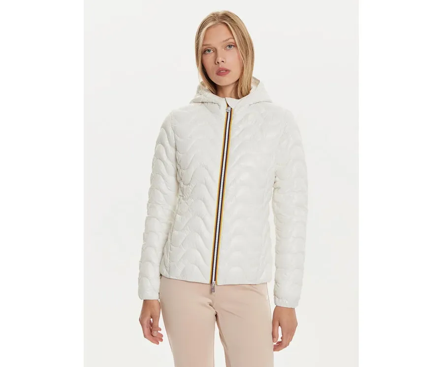 obrazek 1 K-Way Kurtka przejściowa Lily K5126IW Écru Regular Fit