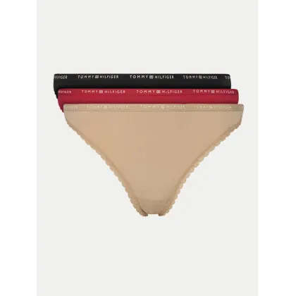 Zdjęcie Tommy Hilfiger Komplet 3 par stringów UW0UW05954 Kolorowy