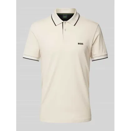 Zdjęcie Koszulka polo z detalem z logo model ‘Paul’