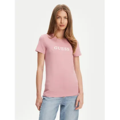 Zdjęcie Guess T-Shirt O5RI01 KBBU1 Różowy Regular Fit