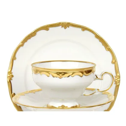 Zdjęcie Prestiżowy zestaw 6 filiżanek z porcelany