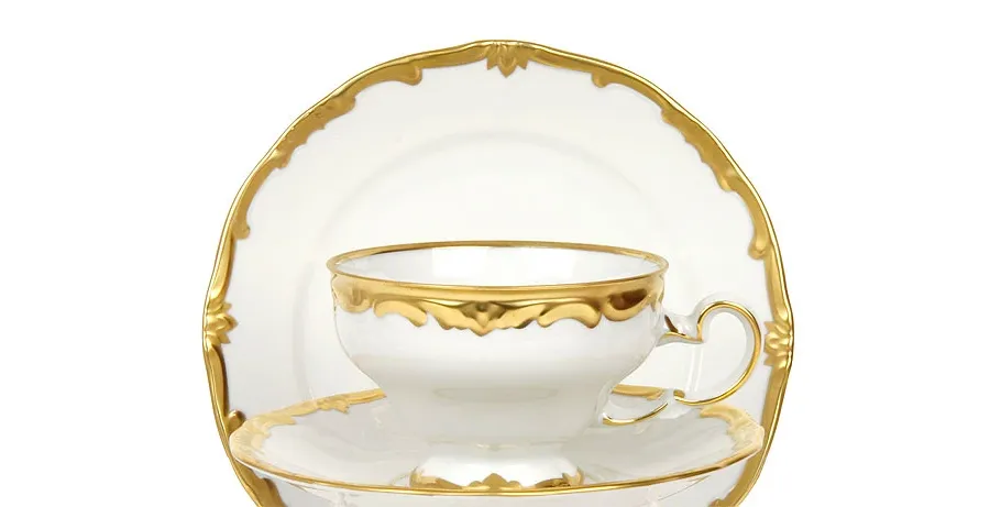 obrazek 1 Prestiżowy zestaw 6 filiżanek z porcelany