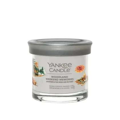 Zdjęcie Yankee Candle Woodland Weekend Memories Signature Tumbler Świeca zapachowa 122 g