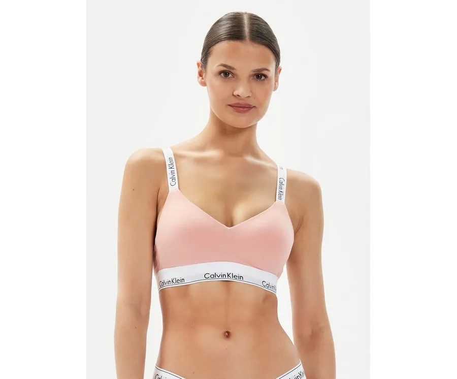 obrazek 1 Calvin Klein Underwear Biustonosz bezfiszbinowy 000QF7059E Koralowy
