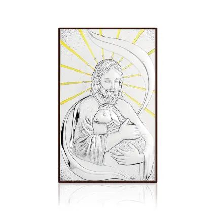 Zdjęcie Oryginalny obraz sakralny „Jezus dobry pasterz”