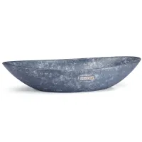 Zdjęcie Stylowa umywalka 60 cm ORION BASIC – FINGER PAINTING, niebiesko-szary, lakier matowy