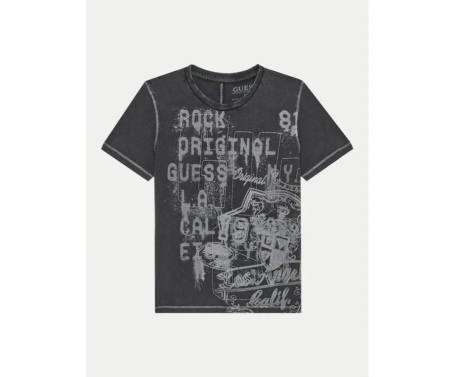 obrazek 1 Guess T-Shirt L4BI08 I3Z14 Czarny Regular Fit