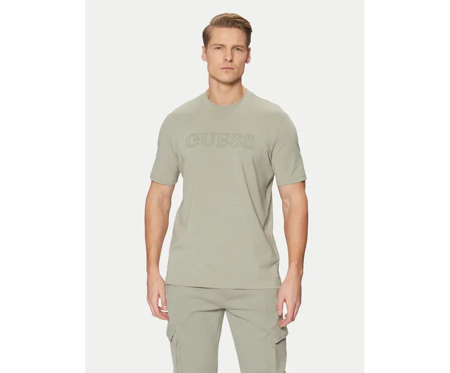 obrazek 1 Guess T-Shirt Z2YI11 J1314 Zielony Regular Fit