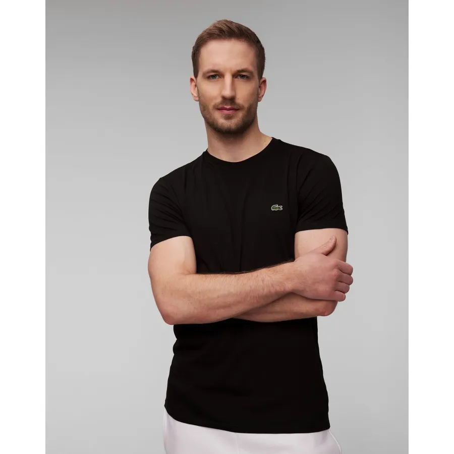 obrazek 1 Biały T-shirt Męski Lacoste Th6709