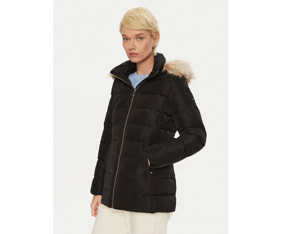 obrazek 1 Tommy Hilfiger Kurtka puchowa WW0WW43600 Czarny Regular Fit