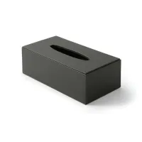 Picture Beautiful tissue holder made of bonded leather