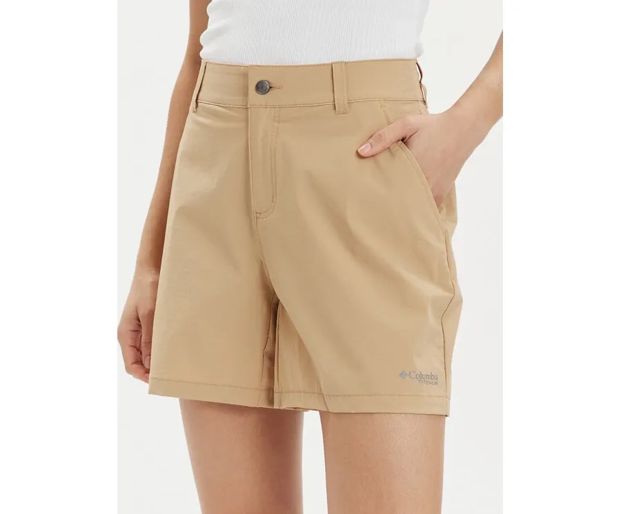 obrazek 1 Columbia Szorty sportowe Summit Valley™ Short 2072494 Beżowy Active Fit