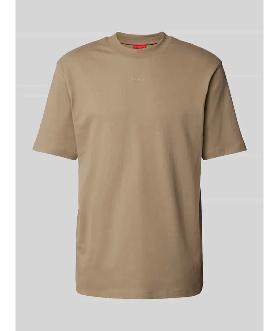 obrazek 1 HUGO T-Shirt Dapolino 50488330 Brązowy Relaxed Fit