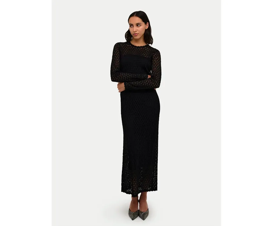 obrazek 1 Karen by Simonsen Sukienka dzianinowa Naomi10104858 Granatowy Straight Fit
