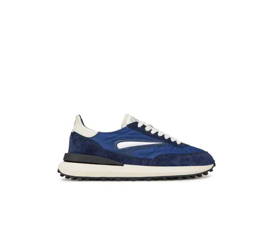 obrazek 1 D.A.T.E. Sneakersy Athleta M421-AT-NY Granatowy