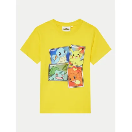 Zdjęcie OVS T-Shirt 2099003 Żółty Regular Fit